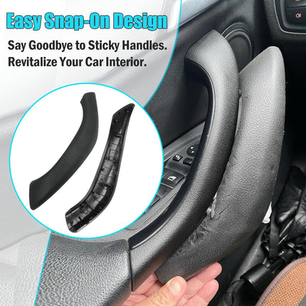 For BMW X1 F48 / X2 F39 Black Door Handle Covers 2PCS 2016-23 – Snap-On| Jaronx