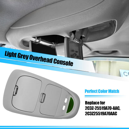 Ford F-250–F-550 Overhead Console 2002-2004 Grey | Jaronx