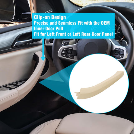 BMW X3 G01/X4 G02 Left Door Handle Cover, 1PCS Front/Rear Interior Outer Cover for X3 2017 - 2024/X4 2018 - 2024 (NOT Leather) | Jaronx