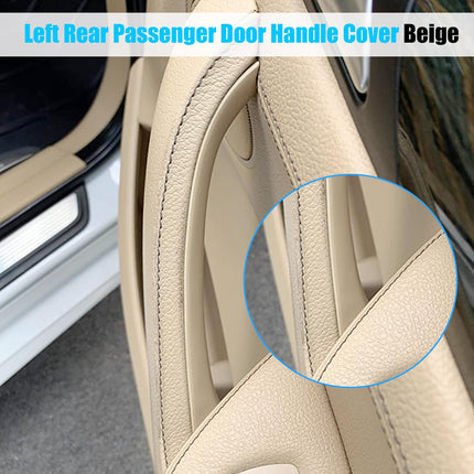 BMW X3 F25/X4 F26 Left Rear Door Handle Cover, Beige Interior Door Pull Handle for X3 2010 - 2016/X4 2014 - 2017 | Jaronx