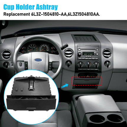 Ford F150 2004-2008 Dashboard Cup Holder & Ashtray Replacement| Jaronx