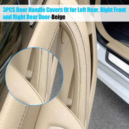 BMW X3 F25/X4 F26 Door Handle Cover 3PCS Beige | Jaronx