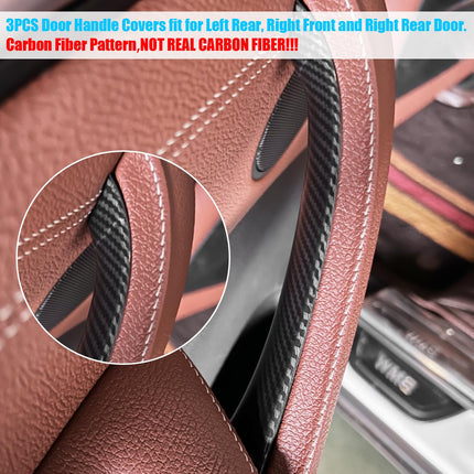 BMW X3 F25 / X4 F26 Door Handle Cover 3PCS Carbon | Jaronx