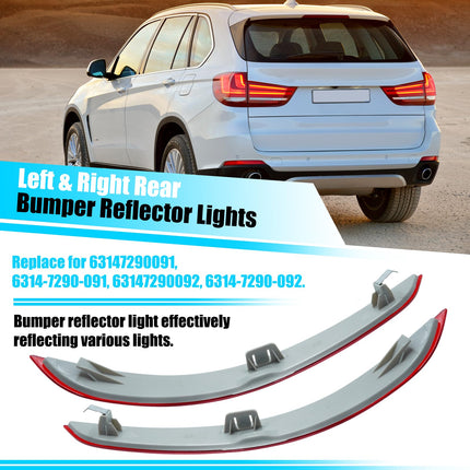 BMW X5 F15 Rear Bumper Reflector Pair 2014-2018 | 63147290091 92 | Jaronx