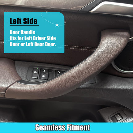 For BMW X1/X2 Left Door Handle Cover F48 2016-22 F39 2018-23 – Brown| Jaronx