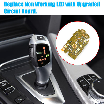 LED Gear Shift Circuit Board for BMW F30 F34 F36 F10 F06 F01 F25 F26 F15 F16 – Plug-and-Play Chip| Jaronx