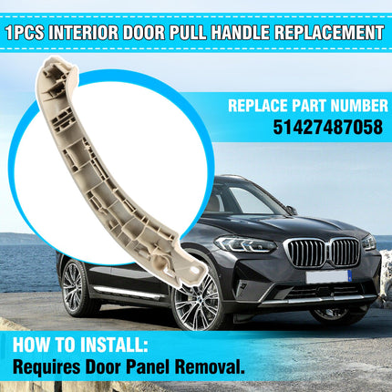 For BMW X3/X4 Door Handle Replacement Right Front or Rear G01/G02 2017-24 | Jaronx