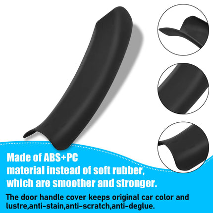 BMW X3 F25 2010-2016 & X4 F26 2014-2017 Left Rear Door Handle Cover (Black) | Jaronx