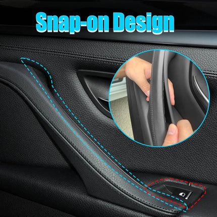 BMW 5 Series F10/F11 Door Handle Covers | 7PCS Black Kit| Jaronx