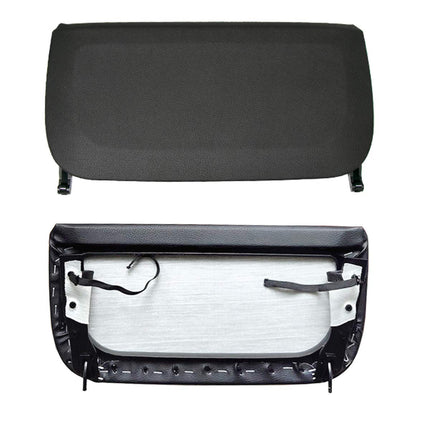 For BMW Seat Back Pocket Cover, Genuine Leather Back Seat Pocket Panel Covers Backrest Replacement Compatible with BMW 5 Series F10 F11 F07, 7 Series F01 F02 (Black)| Jaronx