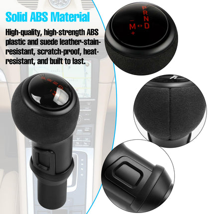 For Porsche Gear Shift Knob Compatible with Macan 2014-2020/911 GT3 2008-2017/ Boxster 2009-2015/ Cayman 2010-2015/ Panamera 2010-2016/718 2016-2021, Gear Shifter Knob Lever(Red)| Jaronx
