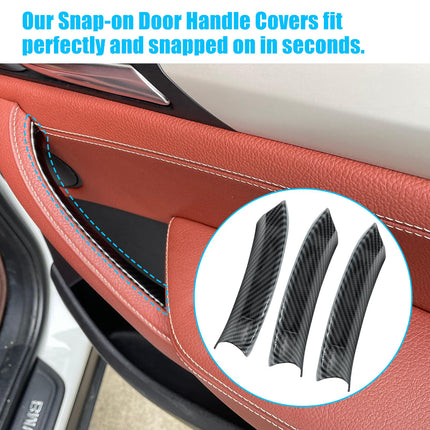 BMW X3 F25 / X4 F26 Door Handle Cover 3PCS Carbon | Jaronx