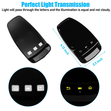 Multimedia Touchpad Cover For Mercedes Benz C E S GLC GLS GLE (D Model) | Jaronx