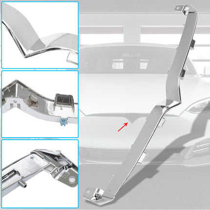 2016-2021 Tesla Model S Front Bumper Chrome Trim Molding Replacement 1065233-00-D| Jaronx