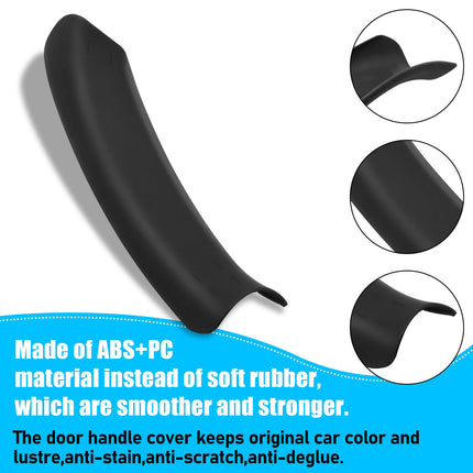 BMW X3 F25 2010-2016 & X4 F26 2014-2017 Right Door Handle Cover (Black) | Jaronx