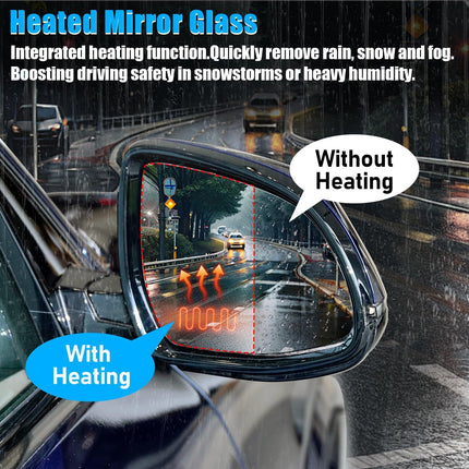 BMW Heated Mirror Glass Right Passenger | X3-X7/XM 2014-25 Non-Dimming – Jaronx