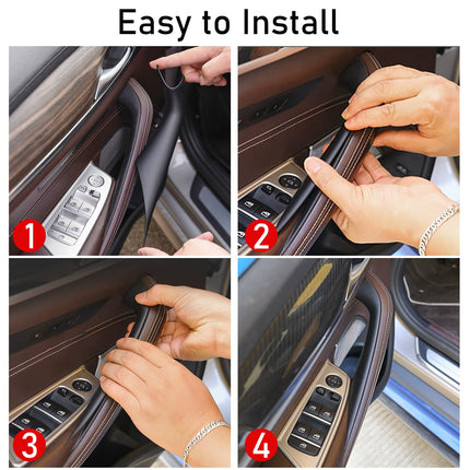 BMW 5 Series G30/G31 Door Handle Covers (2017-2022)4PCS,Black | Jaronx