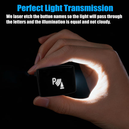 For BMW Glossy Black Gear Mode Button Cover 2012-19 F20-F36 | 3PCS  | Jaronx