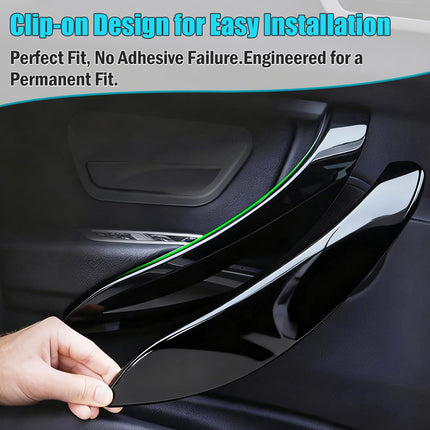 For BMW F30/F31/F36 4PCS Door Handle Cover 2013-18 Gloss Black| Jaronx