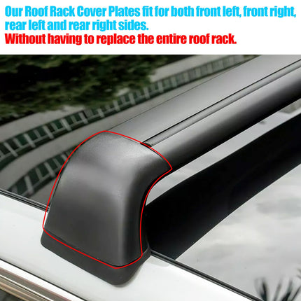 Tesla Model 3 Roof Rack End Caps 4PCS 2017-23 | Jaronx