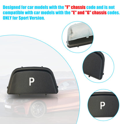 BMW Multi-model Shift P Button (Matt Black) | Jaronx