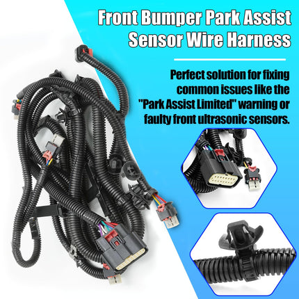 For Tesla Model 3 Front Bumper Parking Wiring Harness 2021-2022 | Front Bumper Park Sensor Wiring Harness Replacement for Tesla Model 3, Replace for 2067958-00-B 206795800B| Jaronx