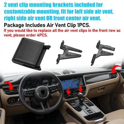 Porsche Macan Front AC Vent Clip Tab 2019-25 | 1PCS Center/Left/Right  | Jaronx