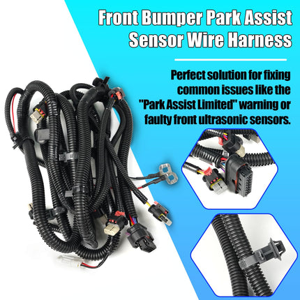 For Tesla Model 3 Front Bumper Parking Wiring Harness 2017-2020, Front Bumper Park Sensor Wiring Harness Replacement for Tesla Model 3, Replace for 106795801G 1067958-01-G| Jaronx