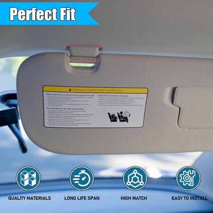 For Tesla Model 3/Y Magnetic Sun Visor Clip 2021-23 OEM#1533088-00-C | Jaronx