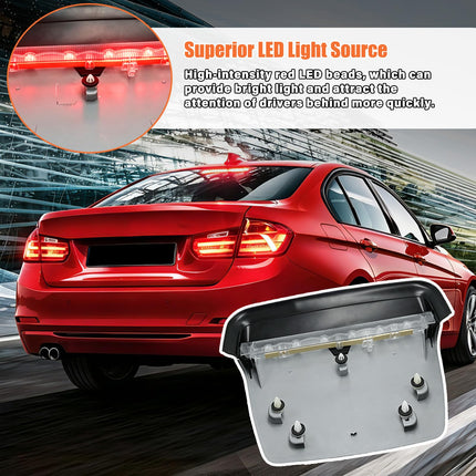 For BMW 3 Series F30 2013-2018 LED Third Brake Light 328i 330i 335i,63257259856 Rear 3rd High Mounted Brake Stop Lamp for BMW 3 Series F30 Sedan/M3 F80 (Beige)| Jaronx