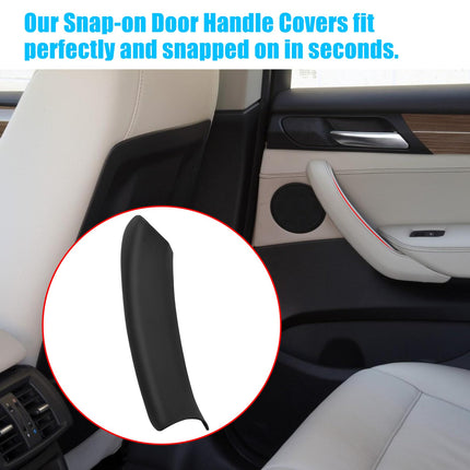 BMW X3 F25 2010-2016 & X4 F26 2014-2017 Right Door Handle Cover (Black) | Jaronx