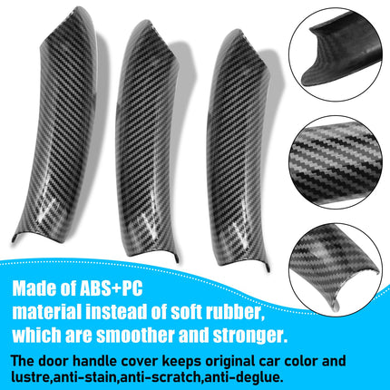 BMW X3 F25 / X4 F26 Door Handle Cover 3PCS Carbon | Jaronx