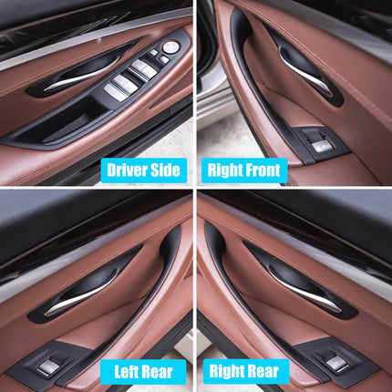 BMW 5 Series F10/F11 Door Handle Covers | 7PCS Black Kit| Jaronx