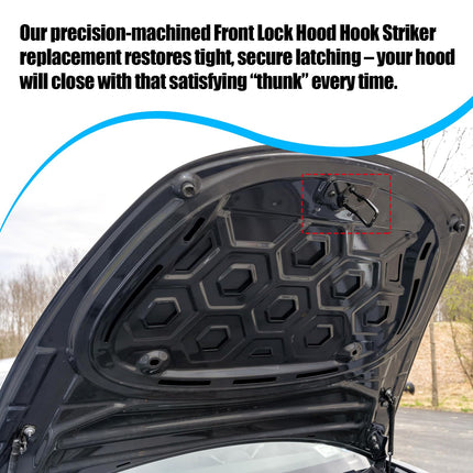 For Tesla Front Hood Lock Latch Striker for Model 3 2017-2020 | 1069032-00-A 106903200A, Front Hood Bonnet Latch Lock Striker Replacement for Tesla 3 Accessories| Jaronx