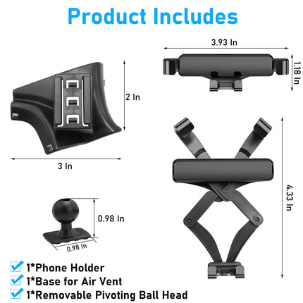 Honda CR-V Phone Holder Mount 2017-2021| Jaronx