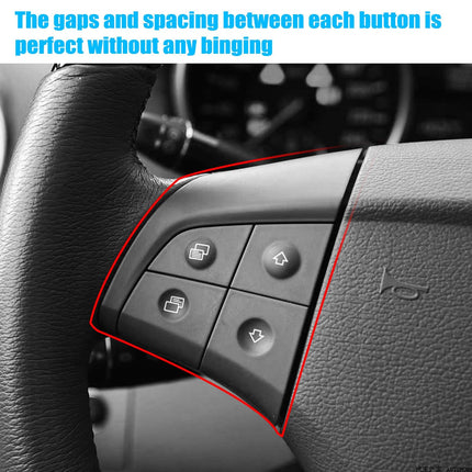 Steering Wheel Button Replacement for Mercedes ML W164/GL X164/B W245/R W251 2006-2009 (Black) | Jaronx