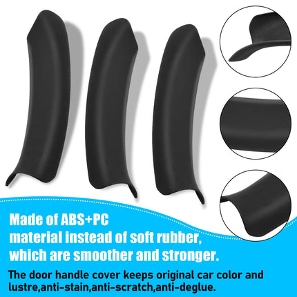 BMW X3 F25 / X4 F26 Door Handle Cover 3PCS Black | Jaronx