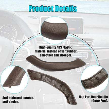 For BMW X1 F48 / X2 F39 Brown Door Handle Covers 2PCS 2016-23 – Snap-On| Jaronx