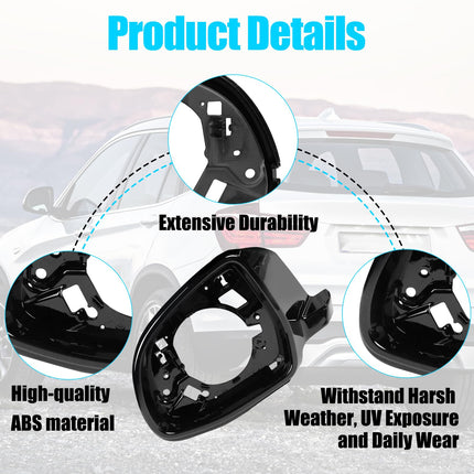 BMW Side Mirror Housing Frame for G01/G02/G05/G06/G07, Driver Side Mirror Cover Frame Trim | Jaronx