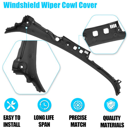 BMW 5 Series F10/F11 Windshield Wiper Cowl 2010-2016 | OE 51717203124 | Jaronx