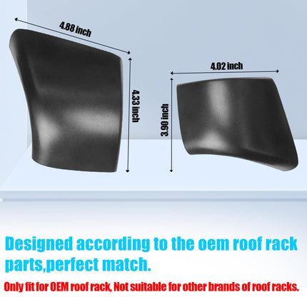 Tesla Model 3 Roof Rack End Caps 4PCS 2017-23 | Jaronx