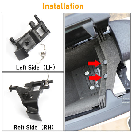 Mercedes-Benz Armrest Latch Clips for W166, X166, W292, C292 | 2012-2019 GLE/GLS Series,2PCS | Jaronx