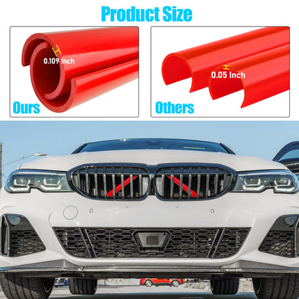 For BMW G20/G21 V-Brace Cover Red 2019-2024 | 330i 330e M340i Grill Insert – Jaronx