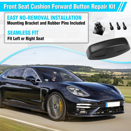 For Porsche Black Seat Adjustment Button Cover 2019-25 | Cayenne/Macan/Taycan | Jaronx