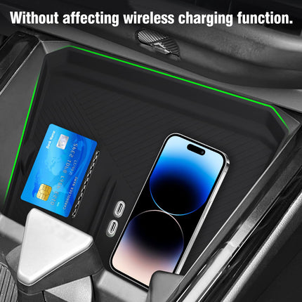 2025 BMW X3 G45 Wireless Charging Mat, Anti-Slip Silicone Charging Pad Cover for BMW X3 Accessories | Jaronx
