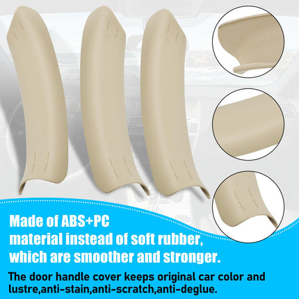 BMW X3 F25/X4 F26 Door Handle Cover 3PCS Beige | Jaronx