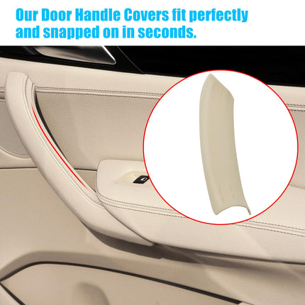 BMW X3 F25 2010-2016 & X4 F26 2014-2017 Right Interior Door Handle Cover (Beige) | Jaronx