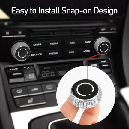 Chrome PCM 4.0 Radio Knobs L+R | Jaronx