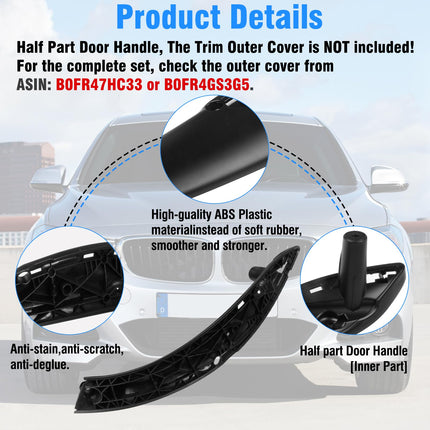 BMW F30/F31/F32 Door Handle Beige 2012-2018 | 320i 328i 330i 335i 428i 435i |  Jaronx