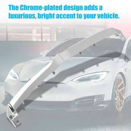 2016-2021 Tesla Model S Front Bumper Chrome Trim Molding Replacement 1065233-00-D| Jaronx